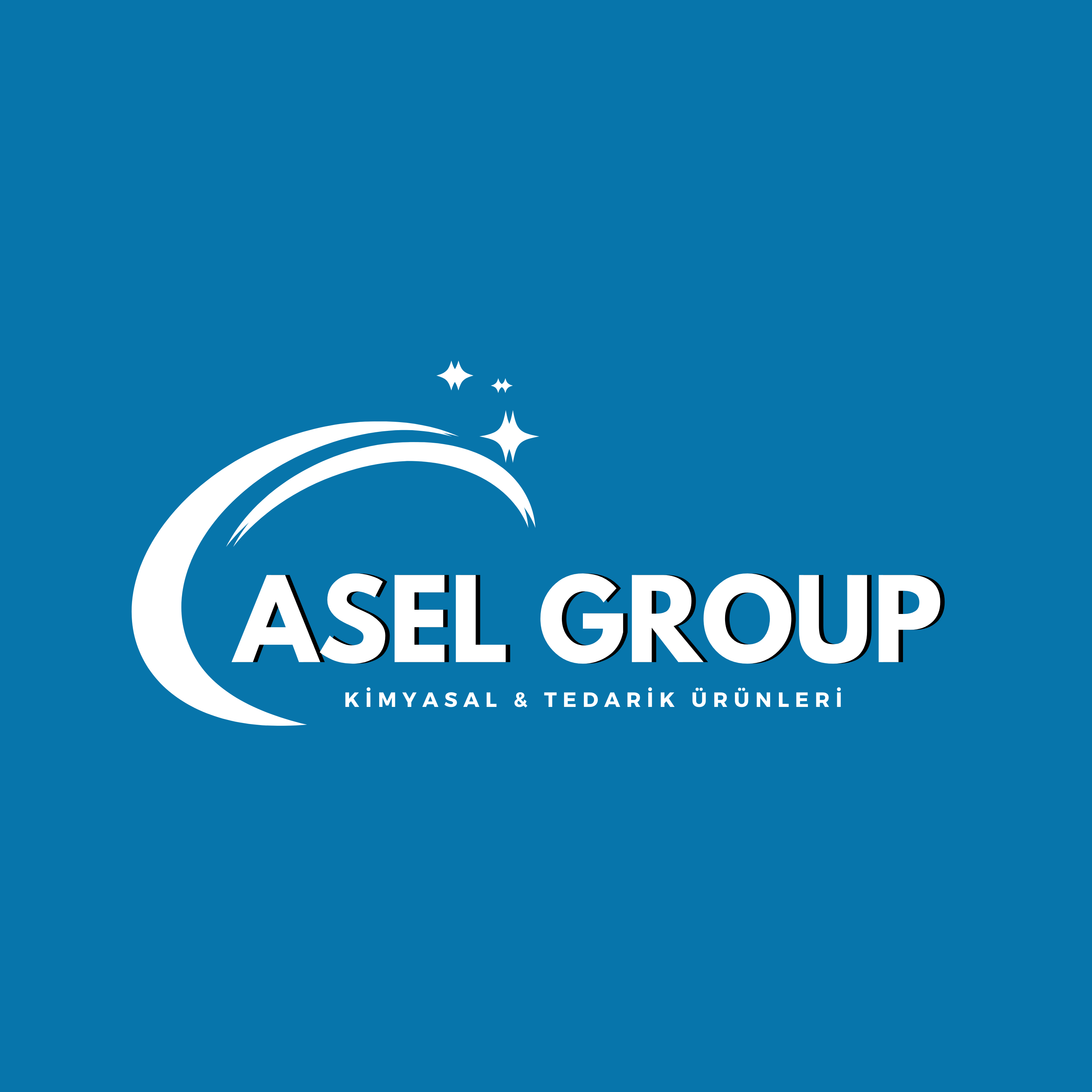 Asel Group Mavi Beyaz Logo